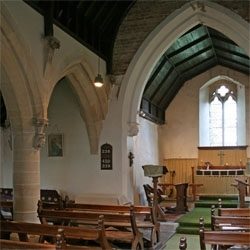 Detail of All Saints Church, Snelland